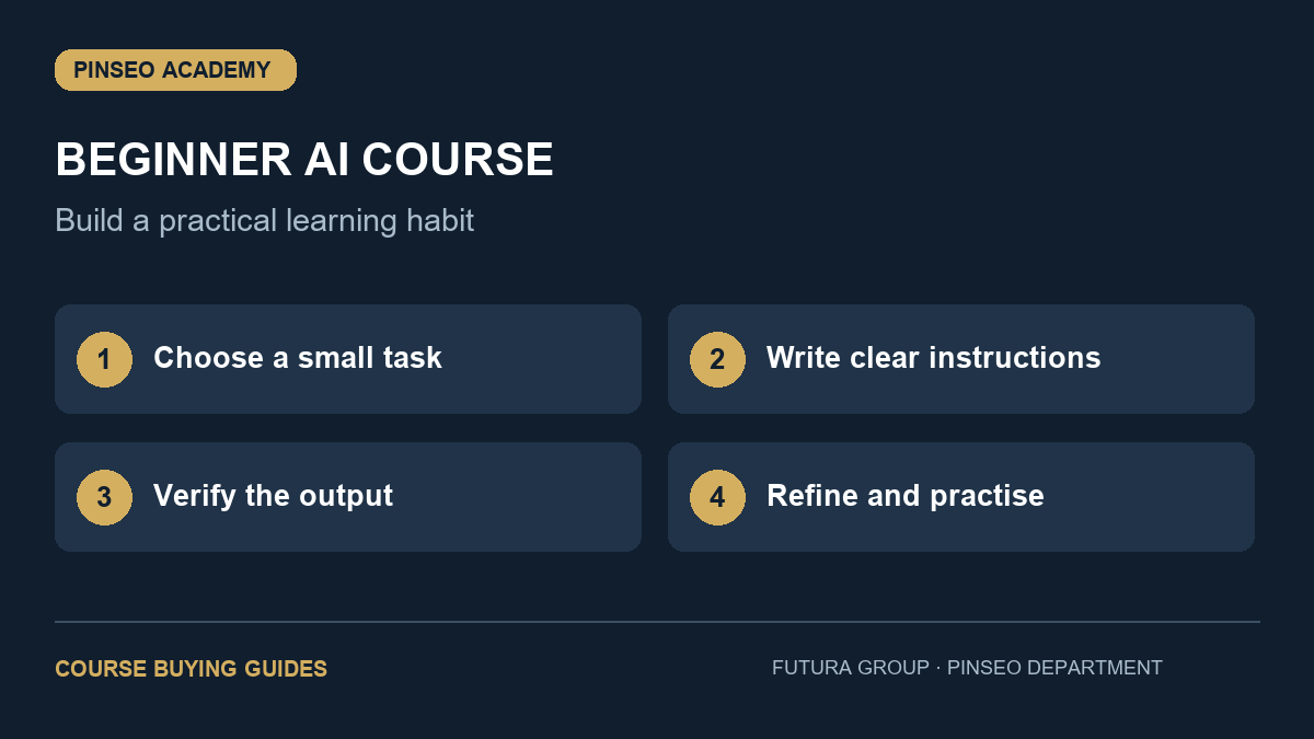 Beginner AI Course: 7 Essential Checks for a Smart Start