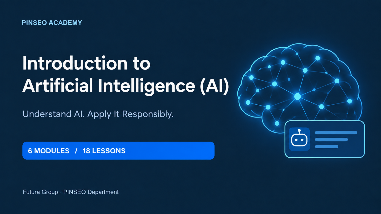 Introduction to Artificial Intelligence (AI)